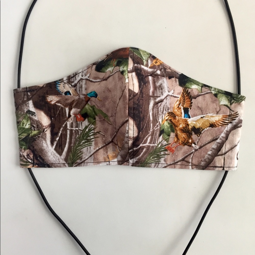 KIDS Handmade Face Mask w/nosewire/Filter Pocket